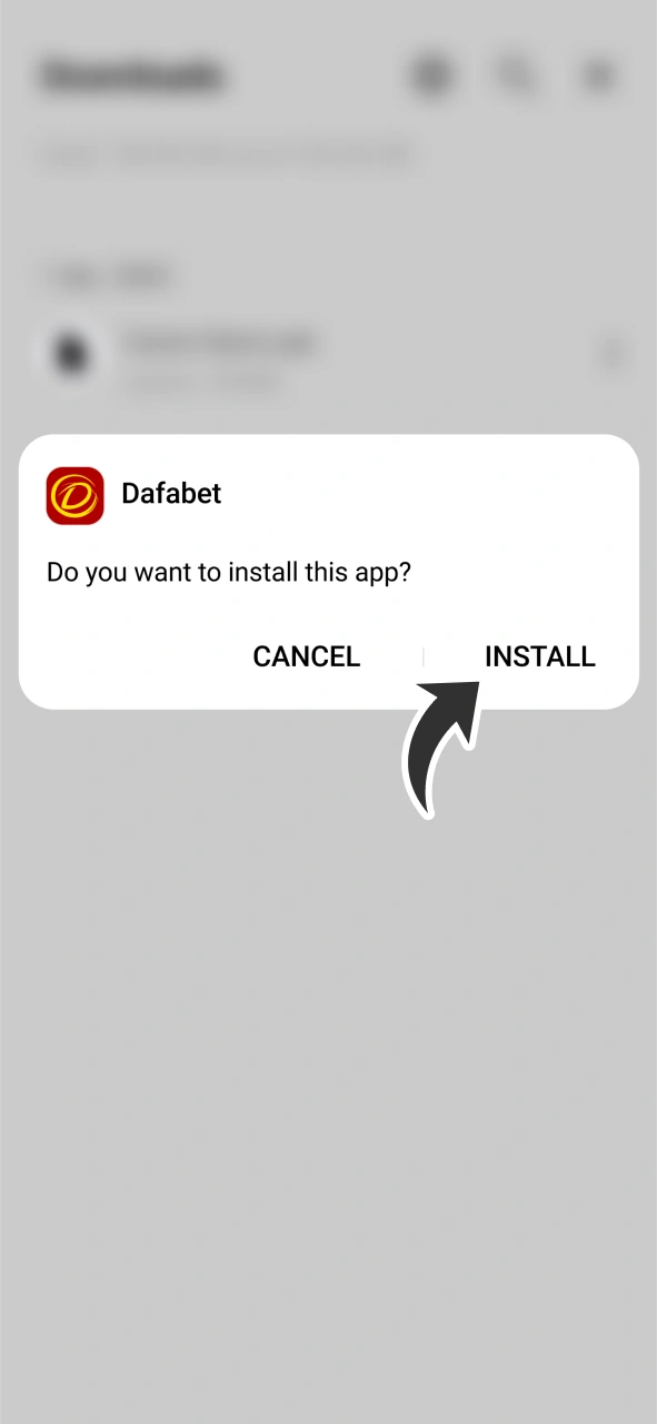 Install Dafabet android app and start playng.