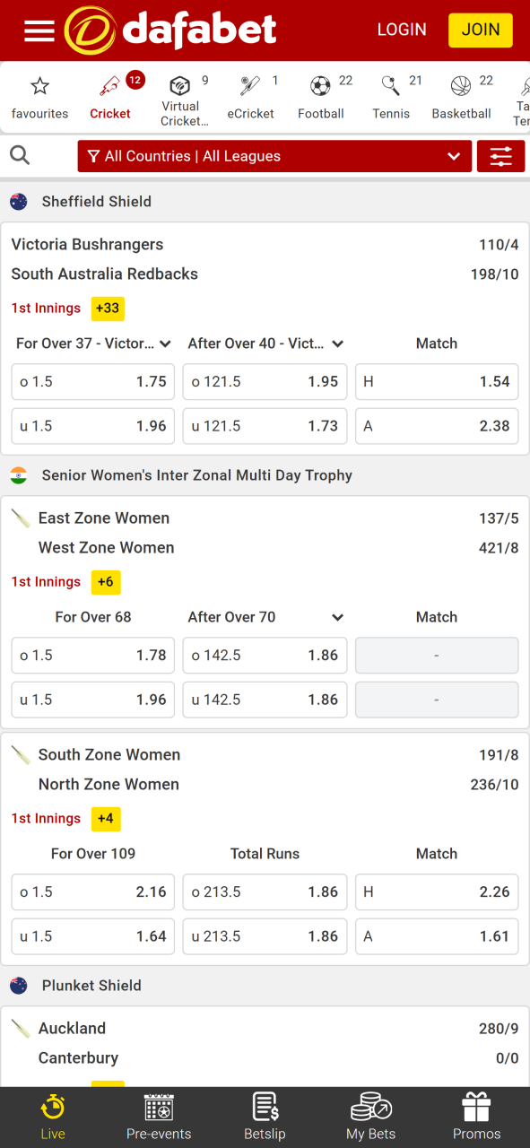 Bet on go with at sportsbook with official Dafabet app.