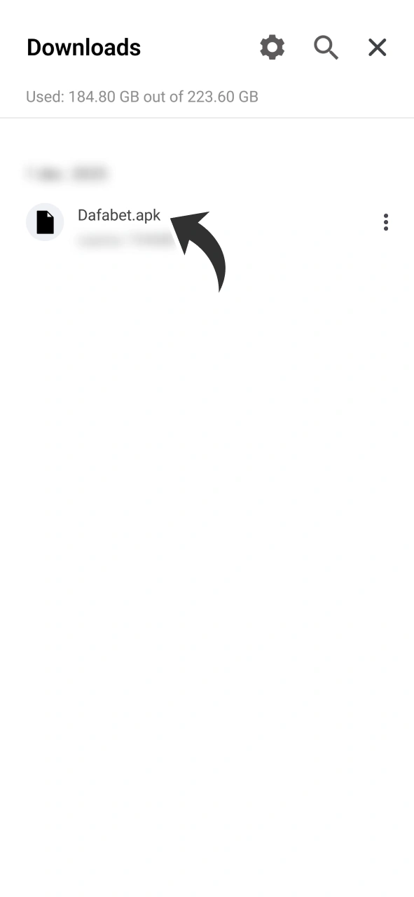 Tap on downloaded Dafabet android apk file to install it and start playing Aviator.