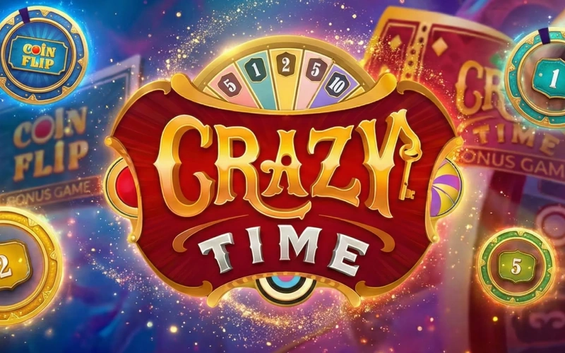 Dive into the colorful chaos of the Crazy Time game show for a chance at legendary bonuses on Dafabet.