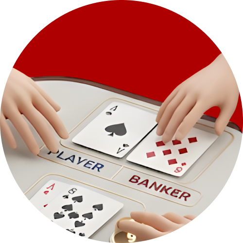 Play the elegant game of Baccarat and experience high-stakes action at official Dafabet casino.