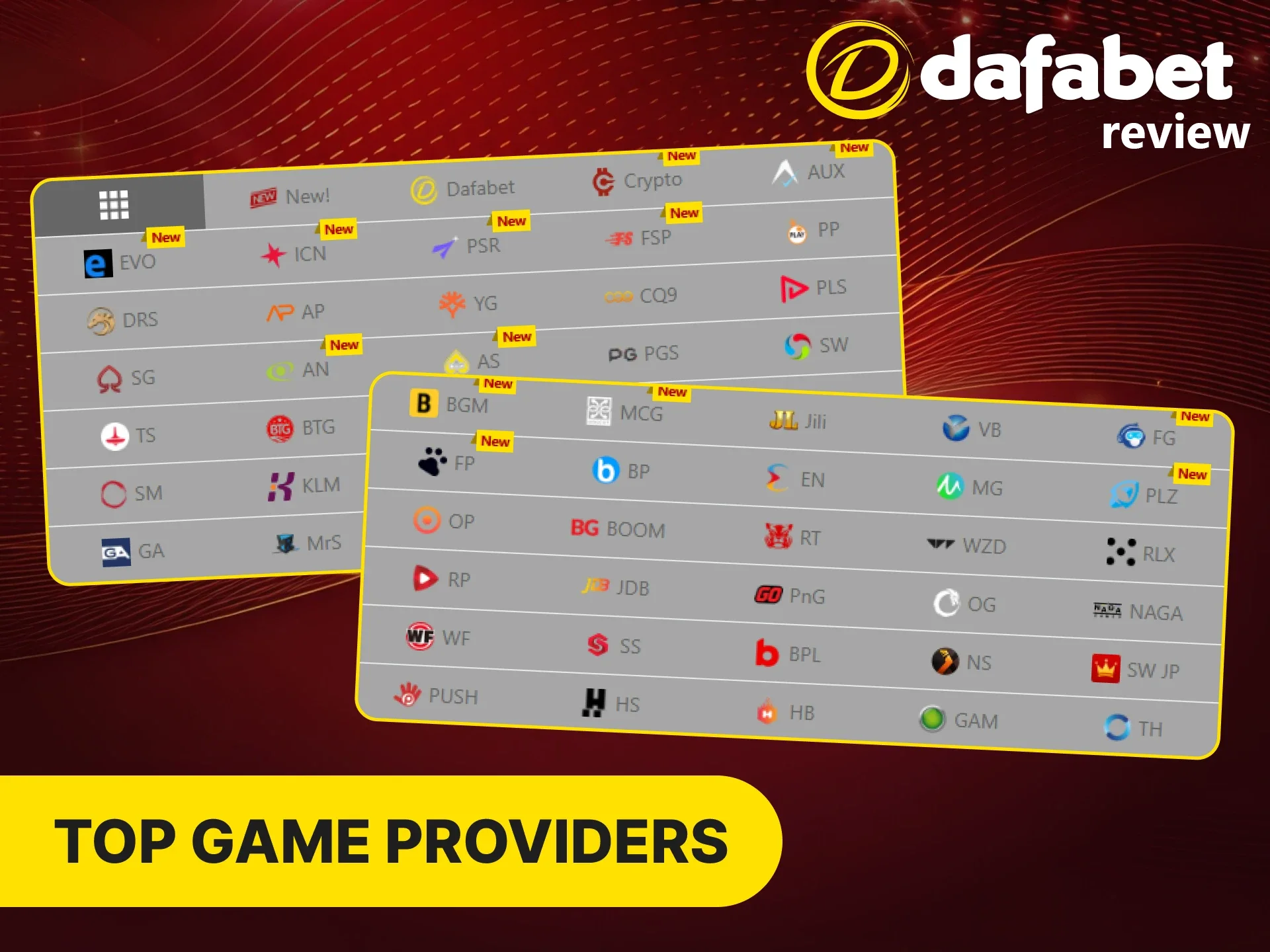 Play fair games from trusted providers at Dafabet casino.